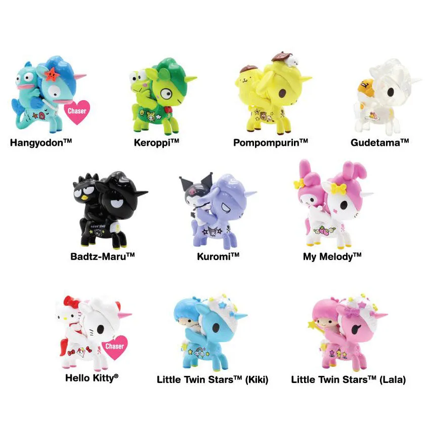 Tokidoki Unicorno X Hello Kitty and Friends (1 Blind Box)