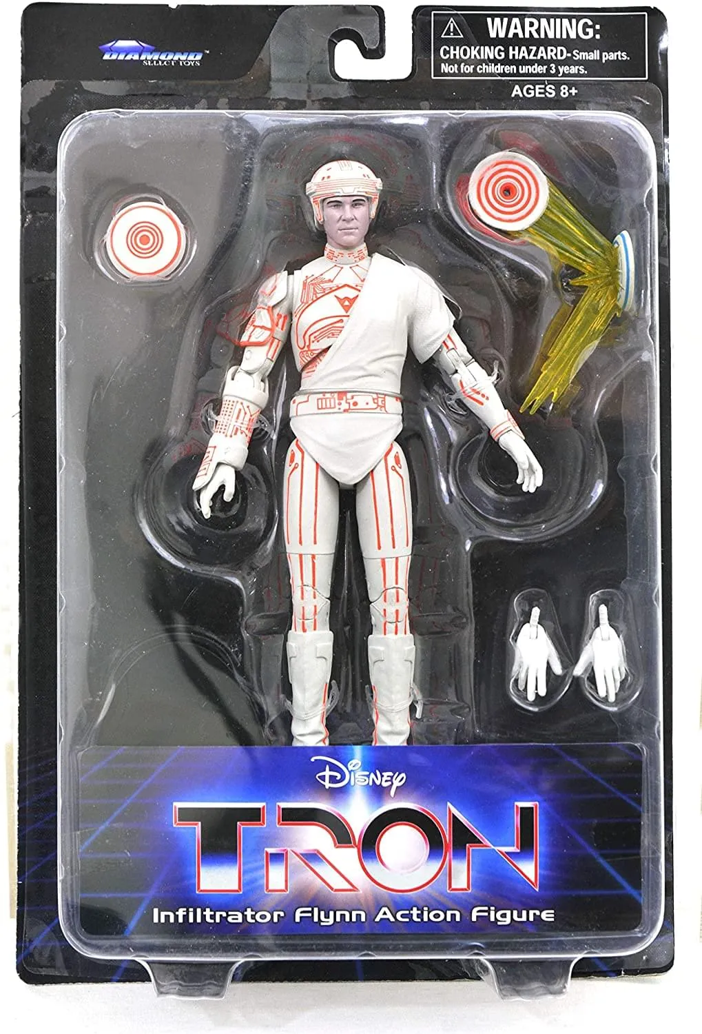 Tron 7 Inch Series 1 Action Figure | Infiltrator Flynn
