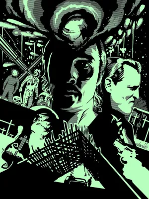 True Detective Silkscreen Print by Jeremy Wheeler