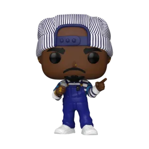 Tupac Shakur in Overalls Funko POP Rocks Thug Life Vinyl Figure