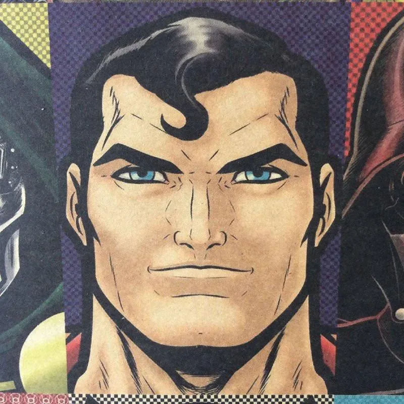 Vintage Superheroes Poster