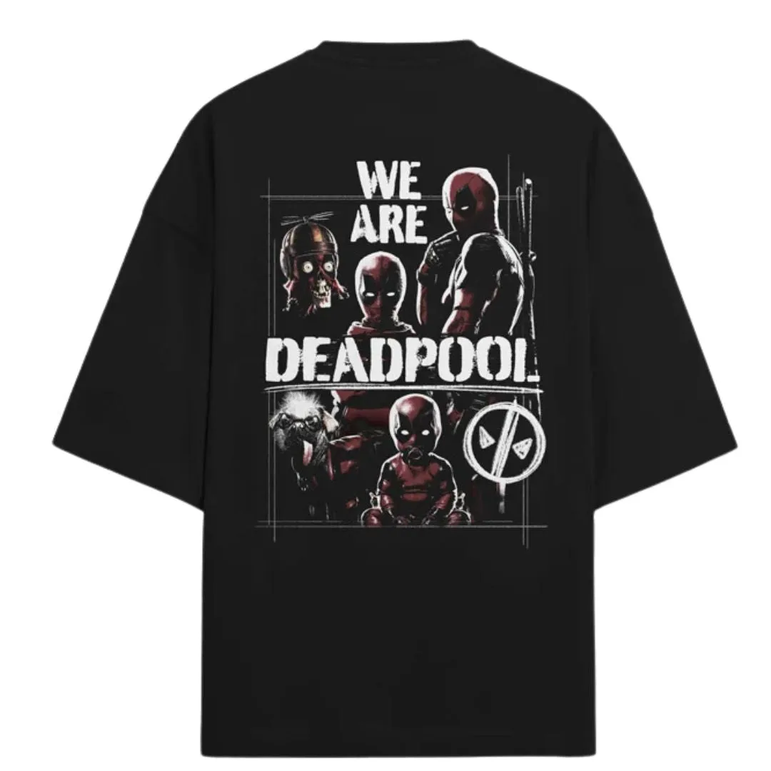 We Are Deadpool - Marvel Official Oversized T-Shirt