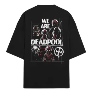 We Are Deadpool - Marvel Official Oversized T-Shirt