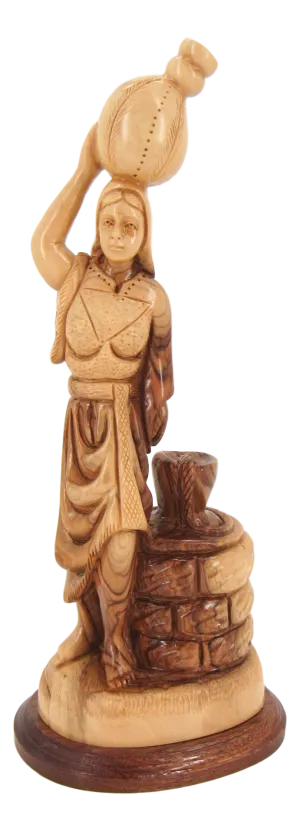 Woman at the Well, Size: 3.5" X 4.5" X 11"
