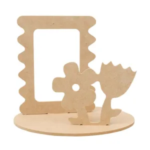 Wooden Flower Diorama Frames - Pack of 10